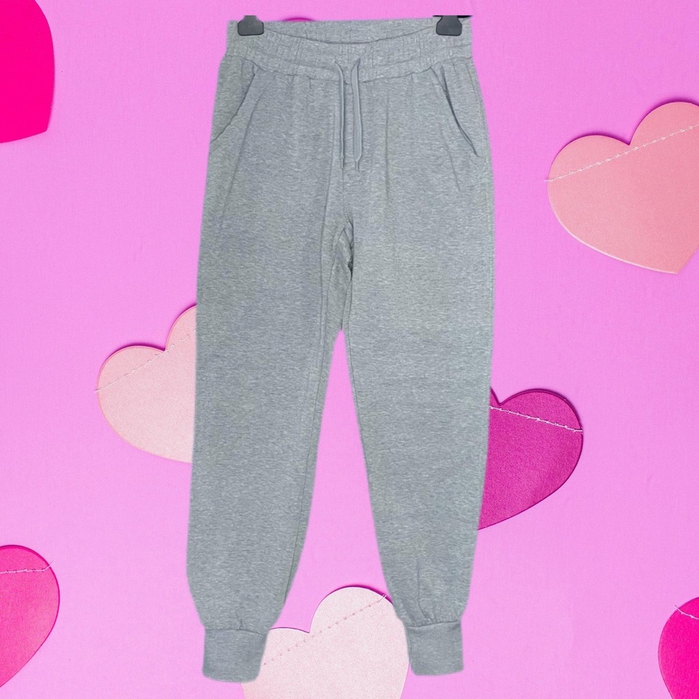 Grey Slim Fit Sweatpants